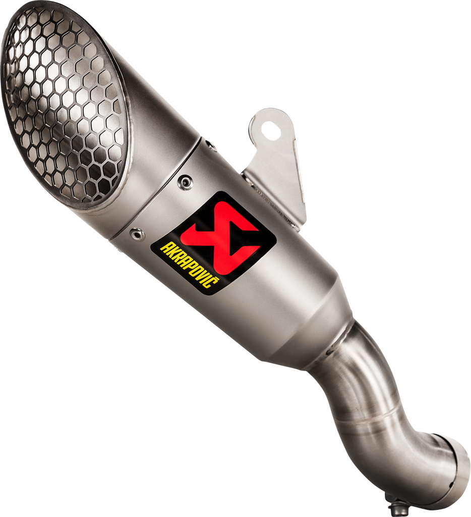 AKRAPOVIC Slip-On Series Muffler - Titanium S-Y3SO6-IVOSS