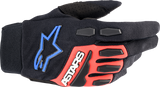 ALPINESTARS Full Bore XT Gloves - Black/Red/Blue - XL 3563623-1317-XL