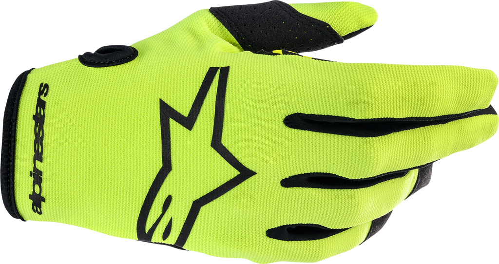 ALPINESTARS Radar Gloves - Yellow/Black - 2XL 3561823-551-2X