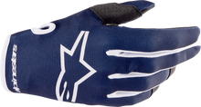 Cargar imagen en el visor de la galería, ALPINESTARS Radar Gloves - Navy/White - Medium 3561823-7120-M