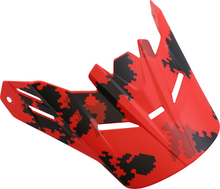 Laden Sie das Bild in den Galerie-Viewer, Z1R Youth Rise Visor Kit - Digi Camo - Red 0132-1494