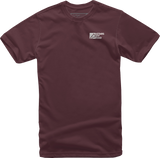 ALPINESTARS Painted T-Shirt - Maroon - Medium 1232-72224-838M