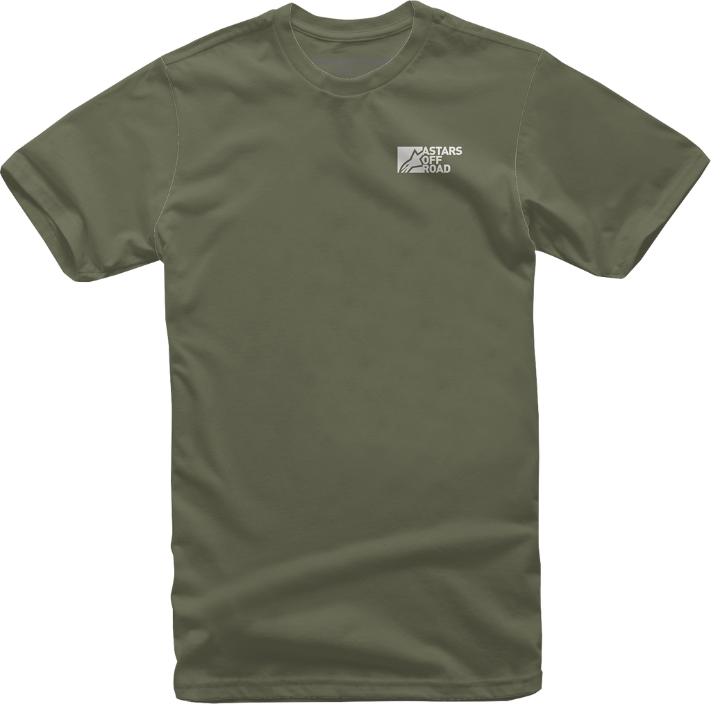 ALPINESTARS Painted T-Shirt - Military Green - Medium 1232-72224-690M