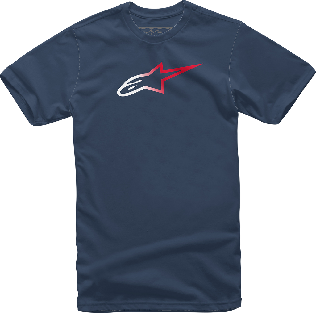 ALPINESTARS Ageless Fade T-Shirt - Navy - XL 1232-72202-70XL