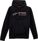 ALPINESTARS Linear Race Hoodie - Black - Medium 1232-51000-10-M