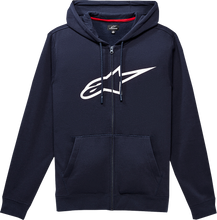 Charger l&#39;image dans la galerie, ALPINESTARS Ageless 2 Zip Hoodie - Navy/White - Large 1038530527020L