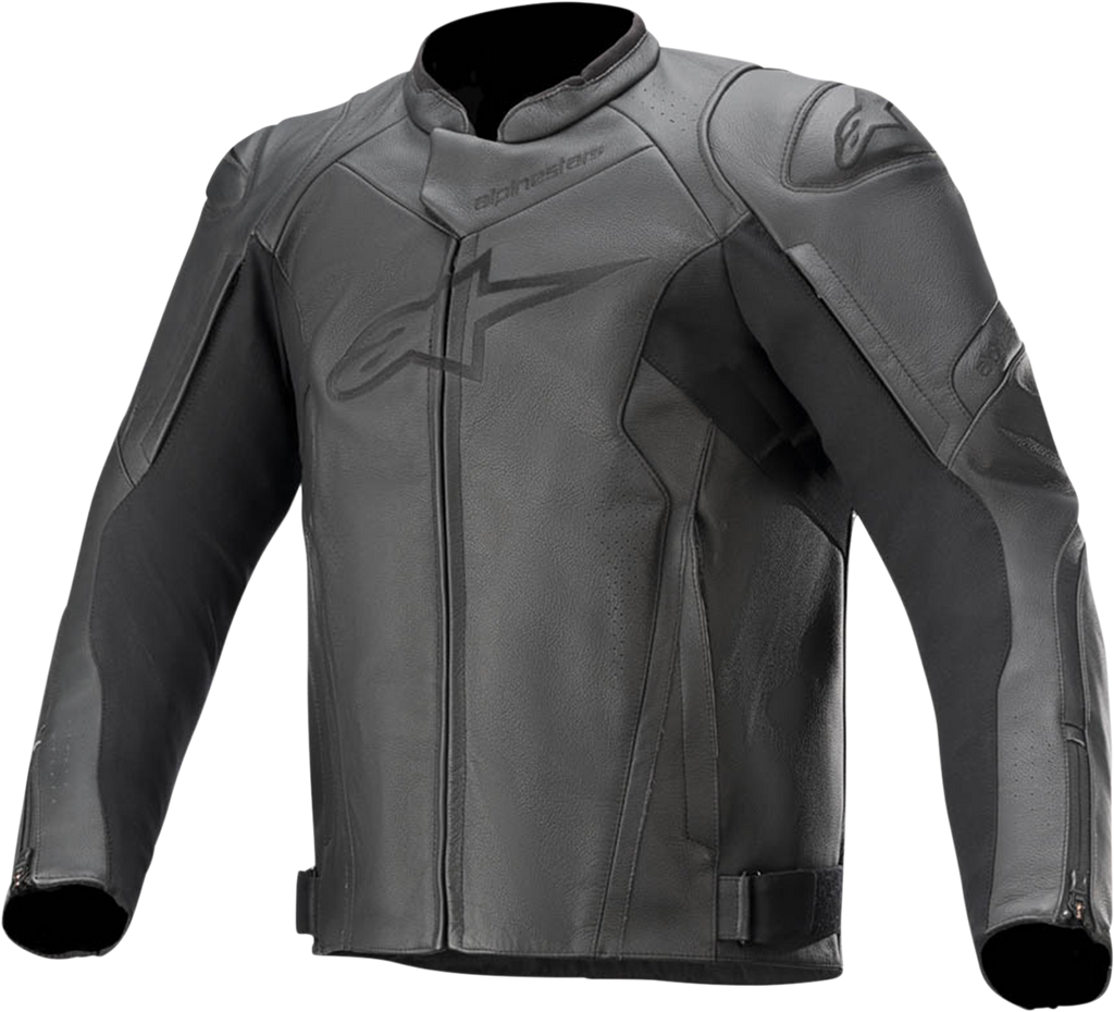 ALPINESTARS Faster v2 Leather Jacket - Black - US 46 / EU 56 3103521-1100-56