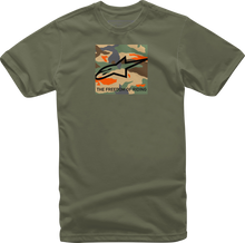 Load image into Gallery viewer, ALPINESTARS Free Camo T-Shirt - Military - Large 1232-72220-690L