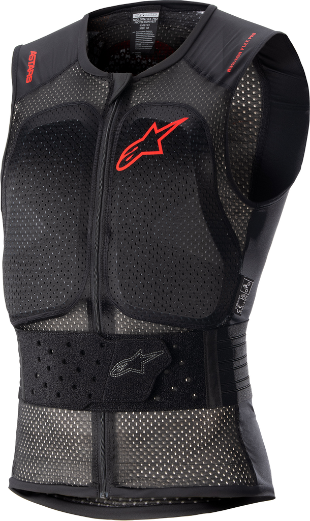 ALPINESTARS Nucleon Flex Pro Protection Vest - Black/Red - Small 6508123-009-S