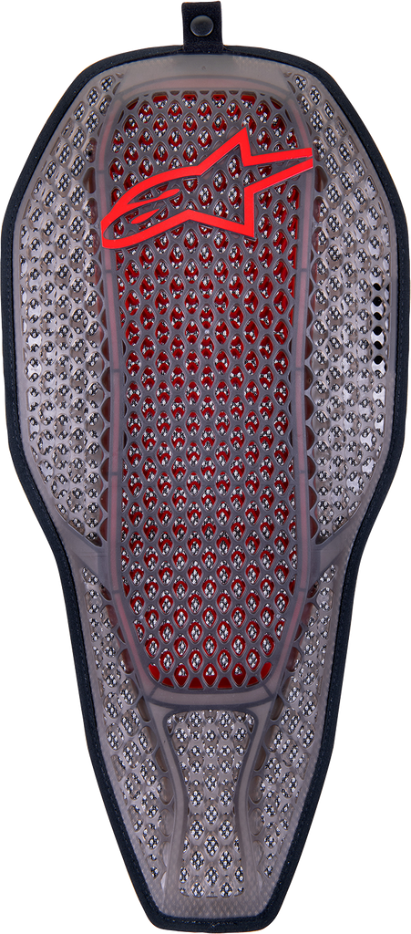 ALPINESTARS Nucleon Flex Proi Full Back Protection Insert - Transparent Smoke/Red - Medium 6526323-003-M