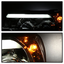 Cargar imagen en el visor de la galería, Spyder Toyota Tacoma 12-16 Projector Headlights Light Bar DRL Smoke PRO-YD-TT12-LBDRL-SM