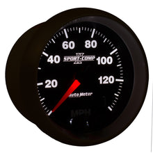 Laden Sie das Bild in den Galerie-Viewer, Autometer Sport-Comp II 3-3/8in 0-140MPH In-Dash Electronic GPS Programmable Speedometer