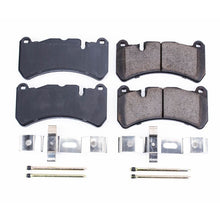 Charger l&#39;image dans la galerie, Power Stop 17-18 Alfa Romeo Giulia Front Z17 Evolution Ceramic Brake Pads w/Hardware