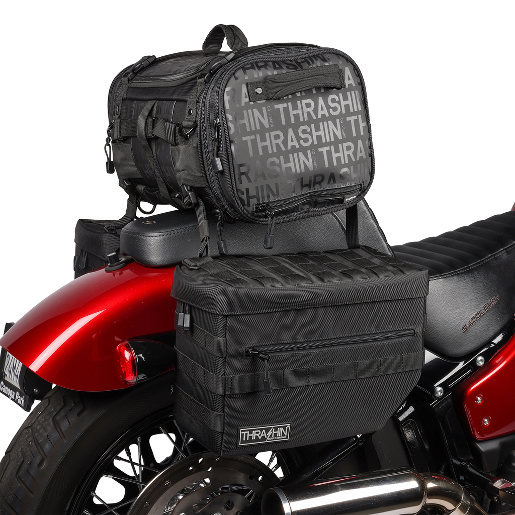 THRASHIN SUPPLY CO. Saddlebag - Escape Bags TSB-0007