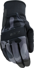 Laden Sie das Bild in den Galerie-Viewer, Z1R Billet Gloves - Camo Black/Gray - Large 3330-7562