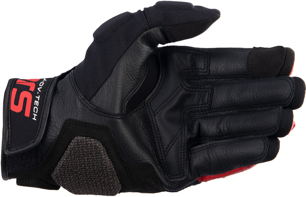 ALPINESTARS Halo Gloves - Black/White/Bright Red - Large 3504822-1304-L