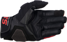 Laden Sie das Bild in den Galerie-Viewer, ALPINESTARS Halo Gloves - Black/White/Bright Red - Large 3504822-1304-L