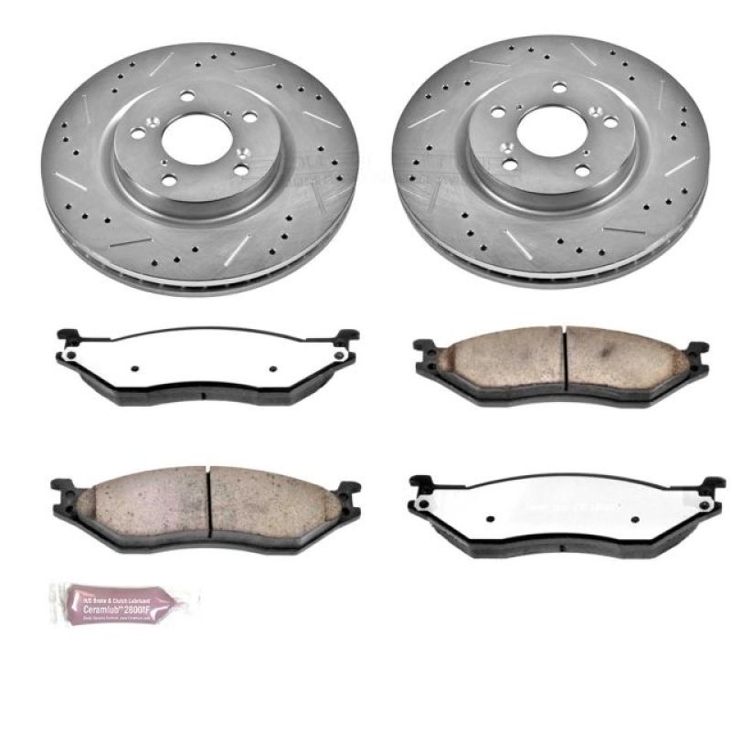 Power Stop 05-16 Ford F-450 Super Duty Front Z36 Truck & Tow Brake Kit