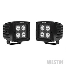 Laden Sie das Bild in den Galerie-Viewer, Westin LED Auxiliary Light 3.2in x 3.0in Spot w/5W Cree - Black