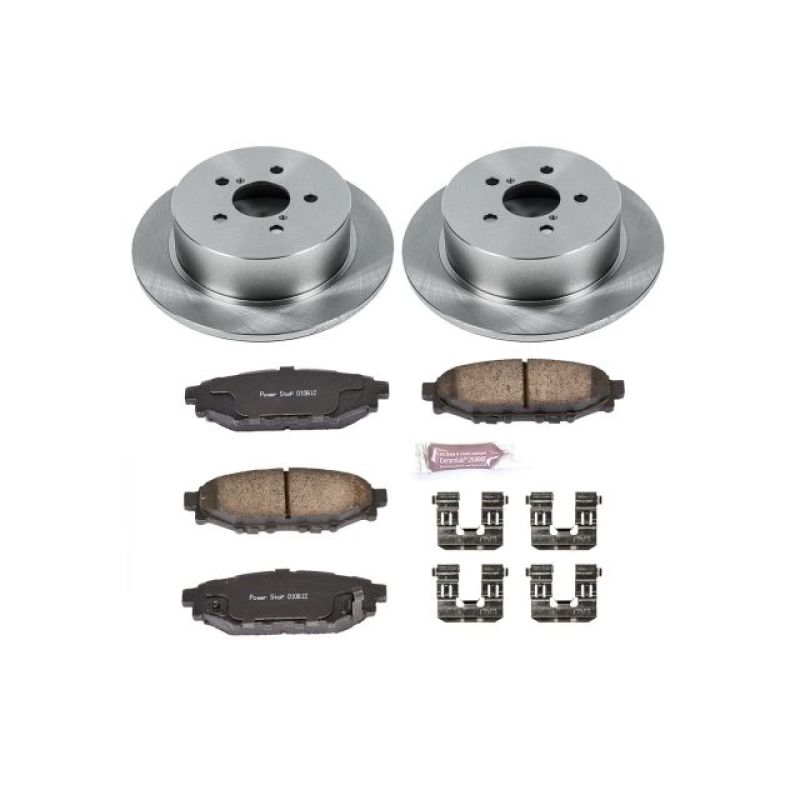 Power Stop 05-09 Subaru Legacy Rear Autospecialty Brake Kit