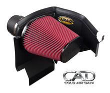 Cargar imagen en el visor de la galería, Airaid 11-13 Dodge Charger/Challenger 3.6/5.7/6.4L CAD Intake System w/o Tube (Oiled / Red Media)