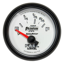 गैलरी व्यूवर में इमेज लोड करें, Autometer Phantom II Gauge Fuel Level 2 1/16in 16e To 158f Elec Phantom II