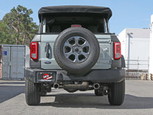 Laden Sie das Bild in den Galerie-Viewer, aFe Vulcan 3in 304 SS Axle-Back Exhaust 2021 Ford Bronco L4-2.3L (t)/V6-2.7L (tt) w/ Polished Tips