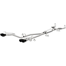 गैलरी व्यूवर में इमेज लोड करें, MagnaFlow 20-21 Ford Explorer 3.0L V6 Dual Exit Quad Black Chrome Tip Street Series Cat-Back Exhaust