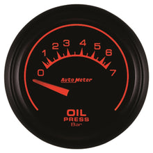 Laden Sie das Bild in den Galerie-Viewer, Autometer ES 52.4mm 0-7 Bar Oil Pressure SSE Gauge