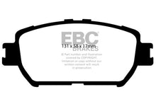 Laden Sie das Bild in den Galerie-Viewer, EBC 06-07 Lexus GS300 3.0 Ultimax2 Front Brake Pads