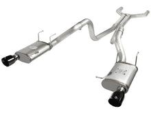 Cargar imagen en el visor de la galería, aFe MACHForce XP Cat-Back Exhaust 3in SS w/ Black Tips 11-14 Ford Mustang GT V8 5.0L