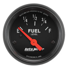 Laden Sie das Bild in den Galerie-Viewer, Autometer Fuel Level 52mm 0 Empty / 90 Full Fuel Level Gauge