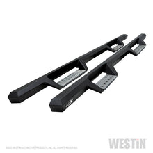 गैलरी व्यूवर में इमेज लोड करें, Westin 04-13 Chevy Silverado 1500 Crew Cab HDX Stainless Drop Nerf Step Bars - Textured Black