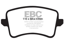 Laden Sie das Bild in den Galerie-Viewer, EBC 09-11 Audi A4 2.0 Turbo Ultimax2 Rear Brake Pads