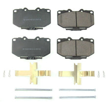 Charger l&#39;image dans la galerie, Power Stop 89-96 Nissan 300ZX Front Z17 Evolution Ceramic Brake Pads w/Hardware