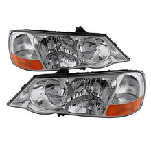 Charger l&#39;image dans la galerie, Xtune Acura Tl 2002-2003 Hid Model Only OEM Style Headlights Chrome HD-JH-ATL02-HID-C