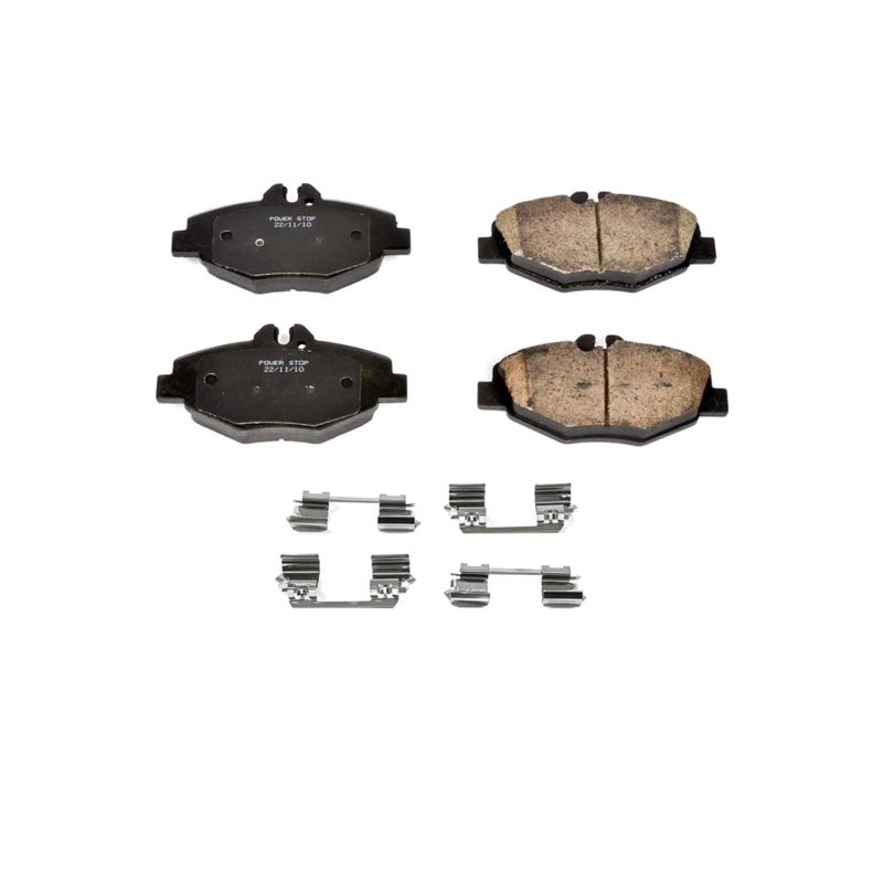 Power Stop 03-09 Mercedes-Benz E320 Front Z17 Evolution Ceramic Brake Pads w/Hardware