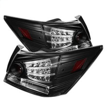 Cargar imagen en el visor de la galería, Spyder Honda Accord 08-12 4DR LED Tail Lights Black ALT-YD-HA08-4D-LED-BK