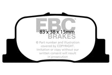 Carica l&#39;immagine nel visualizzatore di Gallery, EBC 00-01 Lexus ES300 3.0 Greenstuff Rear Brake Pads