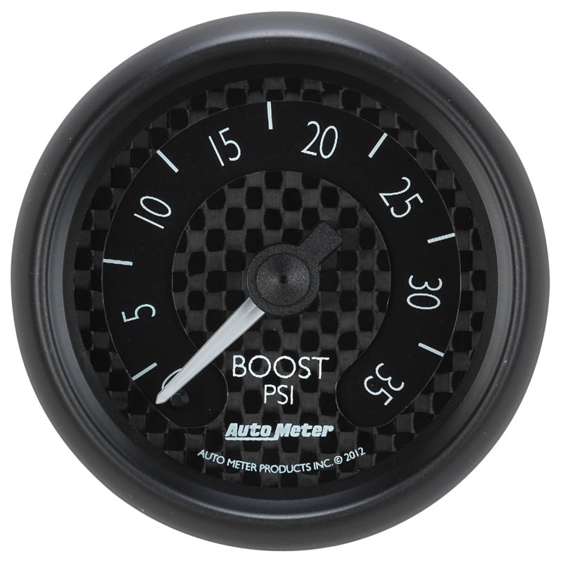 Autometer GT Series 52mm Mechanical 0-35 psi Boost Gauge