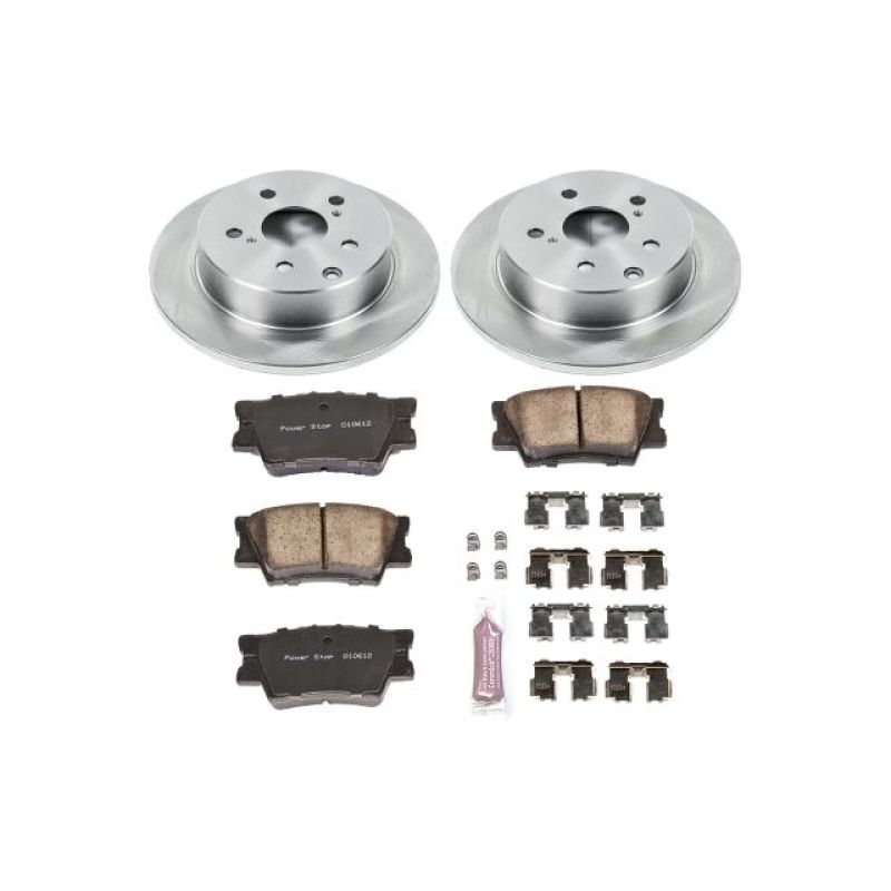 Power Stop 10-12 Lexus HS250h Rear Autospecialty Brake Kit