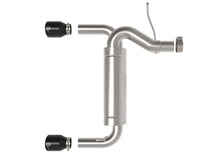 Carica l&#39;immagine nel visualizzatore di Gallery, aFe Vulcan 3in 304 SS Axle-Back Exhaust 2021 Ford Bronco L4-2.3L (t)/V6-2.7L (tt) w/ Black Tips