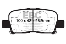 Laden Sie das Bild in den Galerie-Viewer, EBC 00-02 Acura MDX 3.5 Ultimax2 Rear Brake Pads