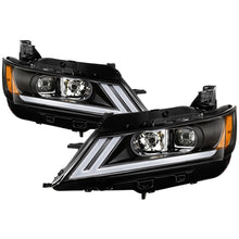 Carica l&#39;immagine nel visualizzatore di Gallery, xTune 14-18 Chevy Impala (Excl Limited) DRL Halogen Proj Headlights - Blk (PRO-JH-CIM15-LB-BK)