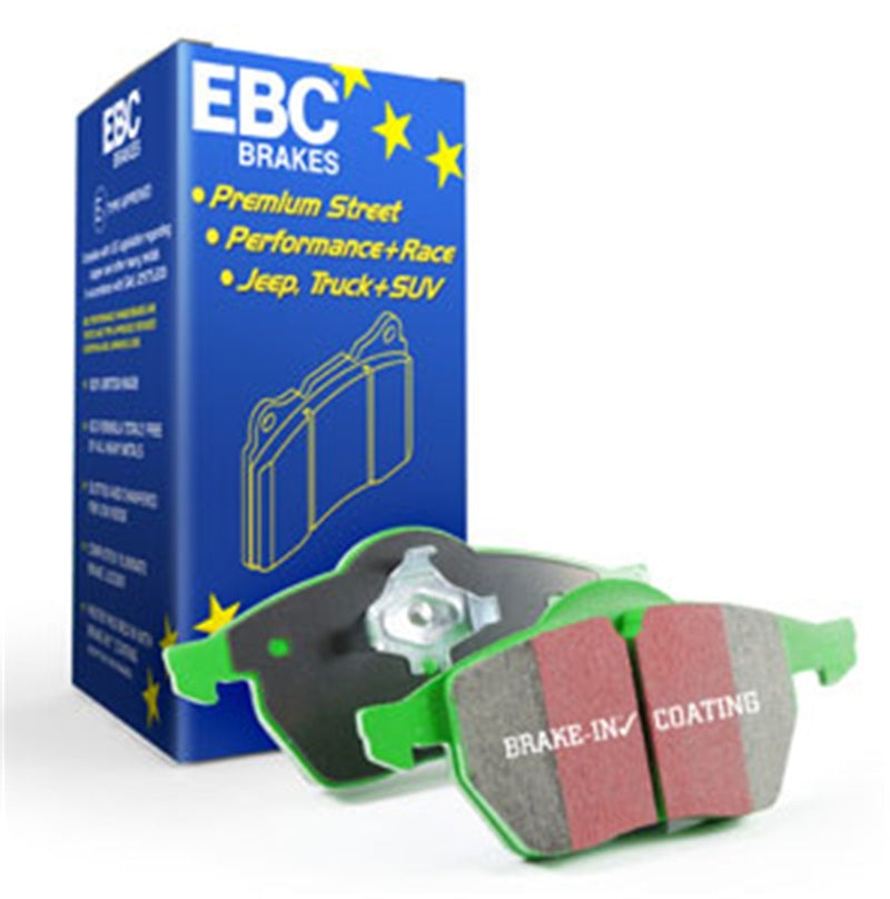 EBC 08-11 Lotus Exige 1.8 Supercharged (240) Greenstuff Front Brake Pads