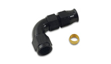 Cargar imagen en el visor de la galería, Vibrant 1/2In Tube to -8AN Female 90 Degree Union Adapter Fitting w/ Olive Inserts