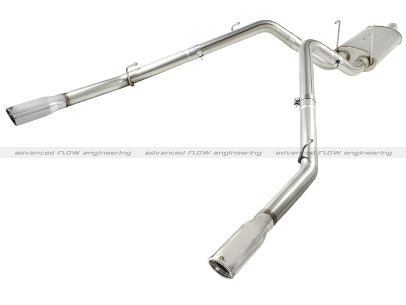 aFe MACHForce XP Exhausts Cat-Back SS-409 EXH CB Dodge Ram 1500 5.7L HEMI 09-13 Polished