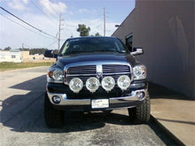 Cargar imagen en el visor de la galería, N-Fab Light Bar 04-09 Dodge Ram 2500/3500 - Tex. Black - Light Tabs