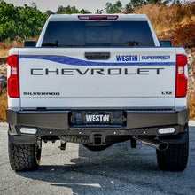 गैलरी व्यूवर में इमेज लोड करें, Westin 19-20 Chevy Silverado 1500 HDX Bandit Rear Bumper - Black