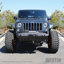 गैलरी व्यूवर में इमेज लोड करें, Westin 07-18 Jeep Wrangler JK WJ2 Stubby Front Bumper - Tex. Blk